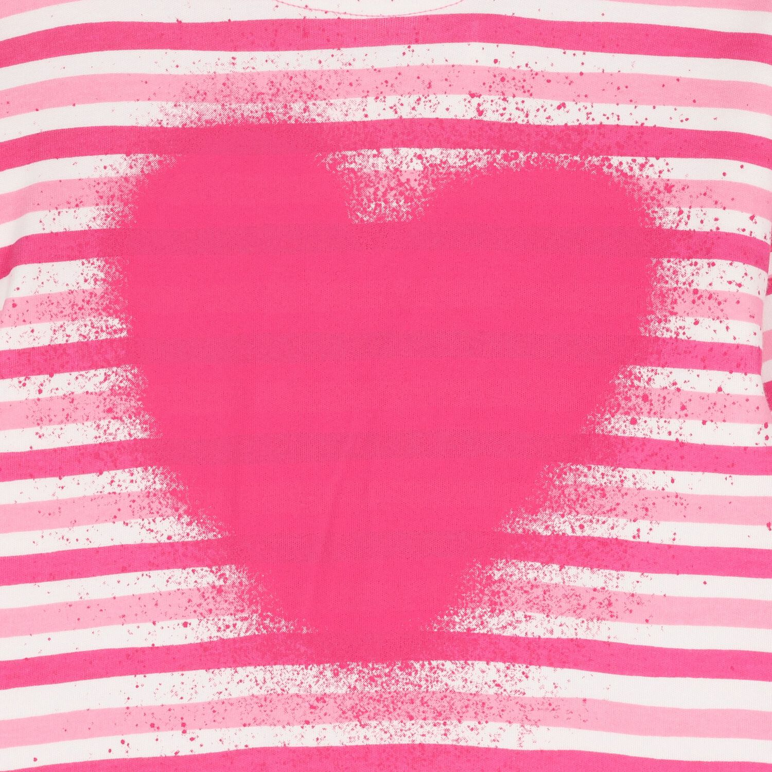 Girls Pink & White Striped Dress Set, 1, hi-res