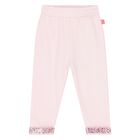 Younger Girls Pink Sequin Joggers, 1, hi-res