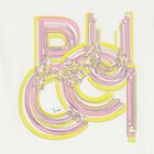 Girls White Logo T-Shirt, 1, hi-res