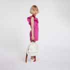 Girls Pink Logo Playsuit, 2, hi-res