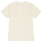 Boys Ivory Polo Bear T-Shirt, 1, hi-res