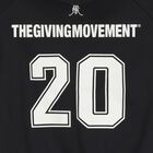 Black Logo Hooded Zip Up Top, 1, hi-res