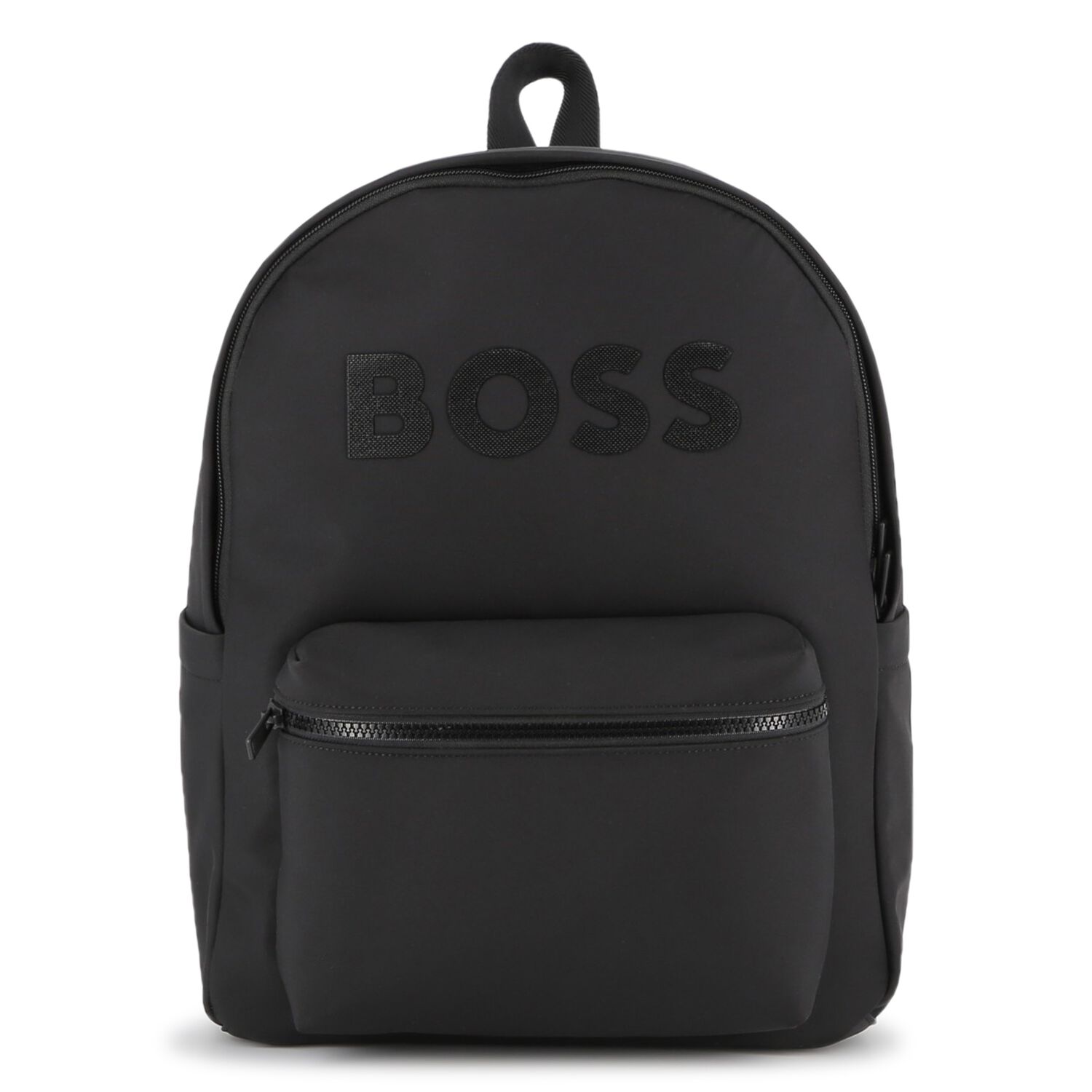 Boys Black Logo Backpack, 1, hi-res image number null