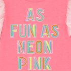 Girls Pink Tulle T-Shirt, 1, hi-res