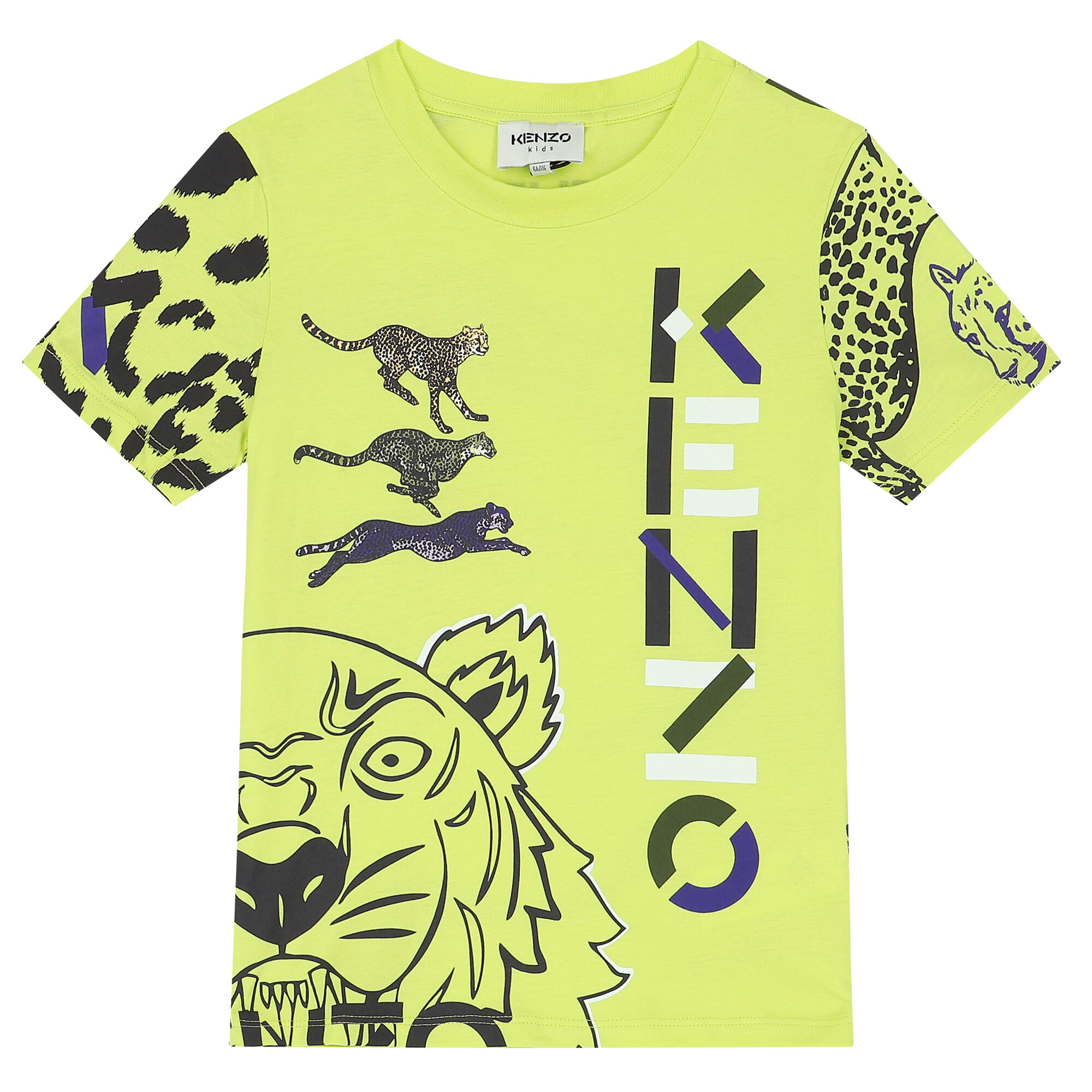 Kenzo t shirt neon store