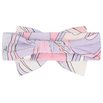 Baby Girls Pink & Purple Bow Headband