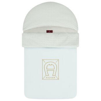 Baby Boys Blue Logo Nest