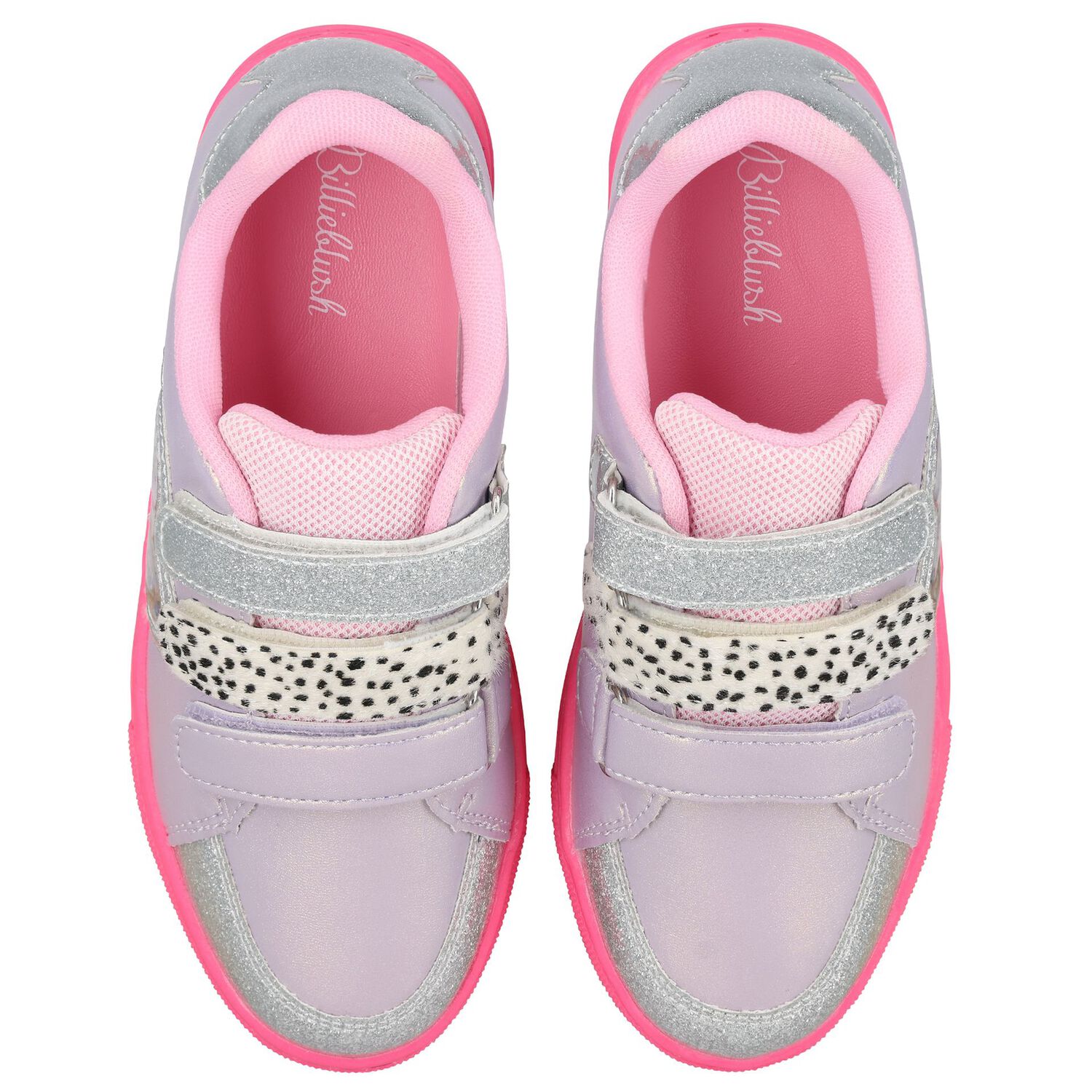 Girls Multi-Coloured Logo Trainers, 1, hi-res