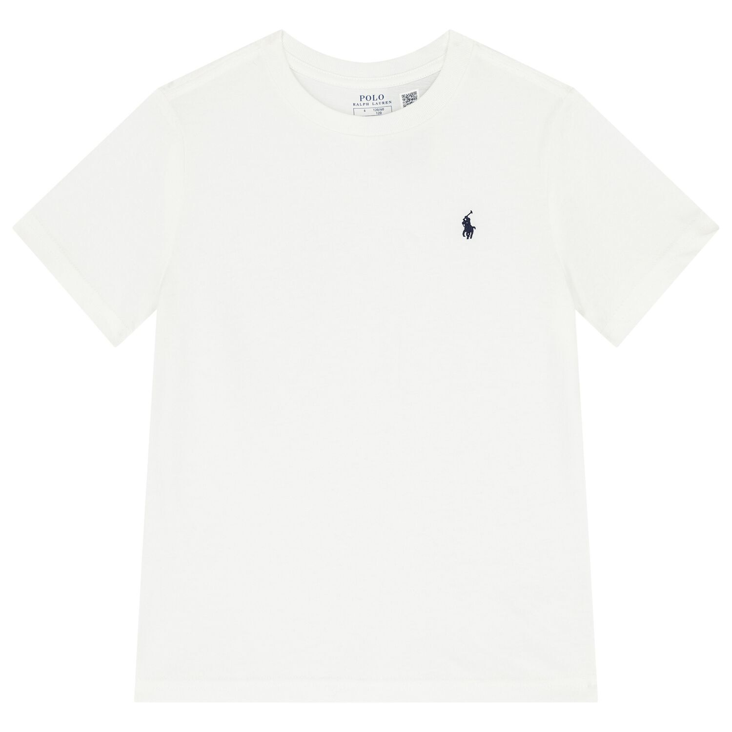 Boys White Logo T-Shirt, 1, hi-res image number null
