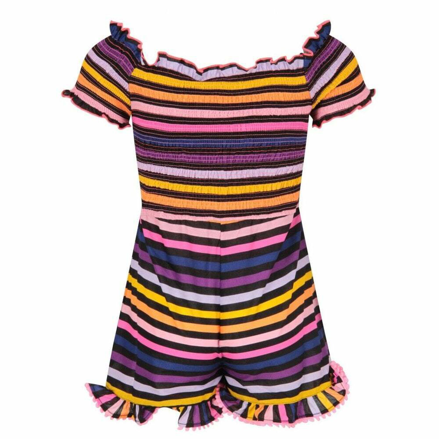 Girls Multi-Colored Emy Playsuit, 1, hi-res image number null