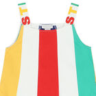 Girls Multi-Colored Striped Dress, 1, hi-res