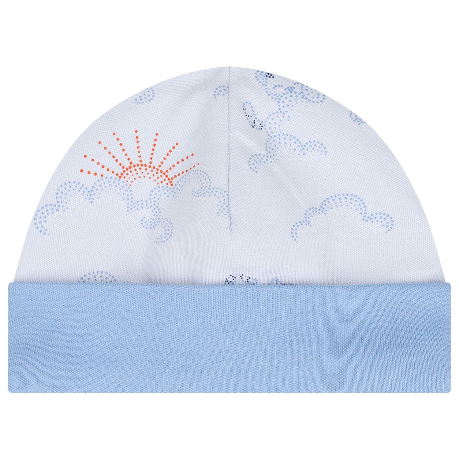 Baby Boys Blue Clouds Romper Gift Set, 1, hi-res