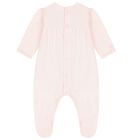 Baby Girls Pink Hearts Babygrow Set, 1, hi-res