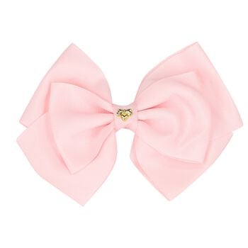 Girls Pink Bow Hairclip