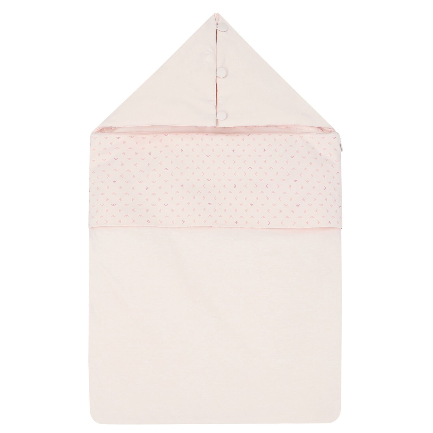 Ivory & Pink Logo Baby Nest, 2, hi-res