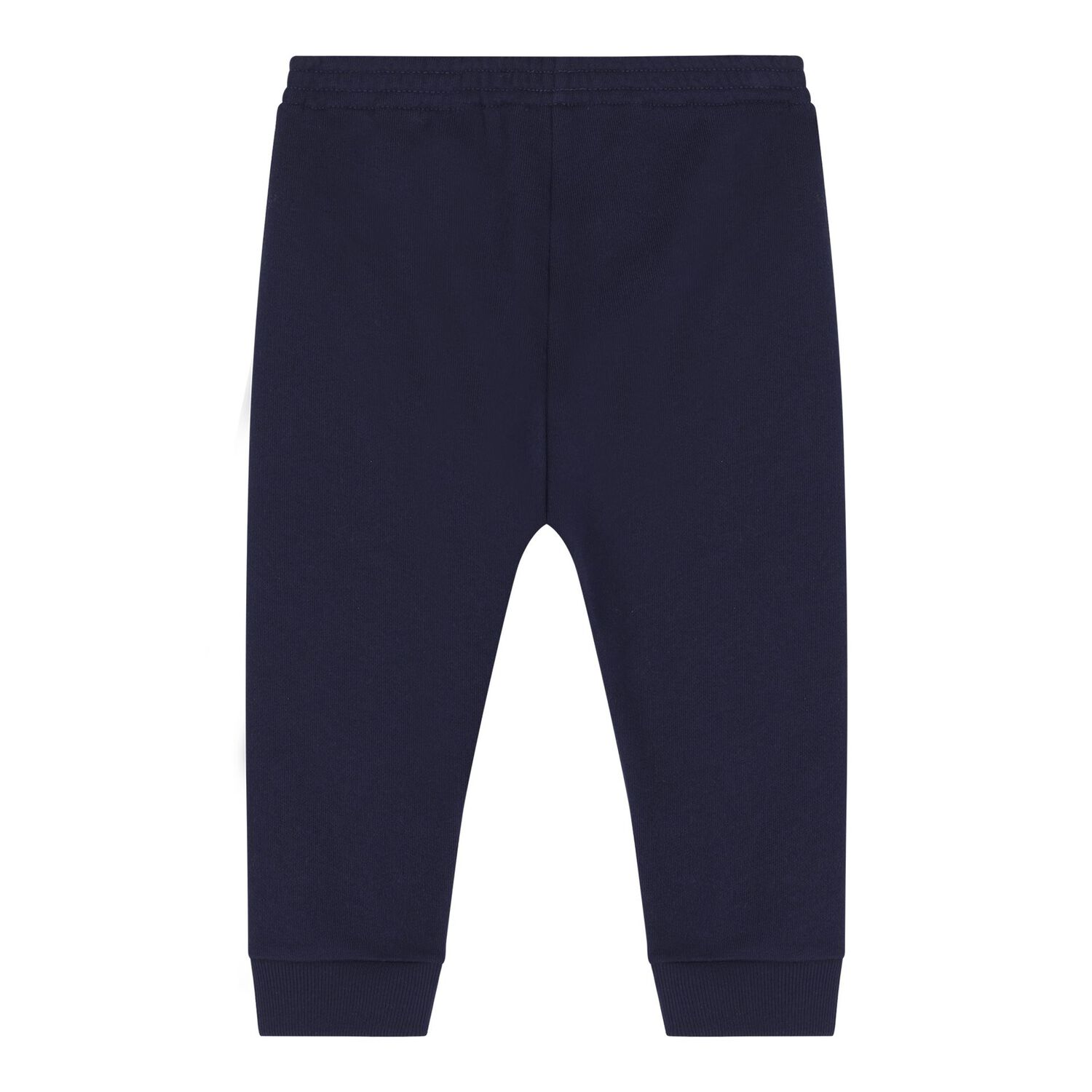 Baby Navy Blue Web Striped Joggers, 3, hi-res