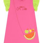 Girls Pink Logo Crossbody Bag Dress, 1, hi-res