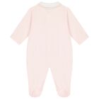 Baby Girls Pink Logo Babygrow Gift Set, 1, hi-res