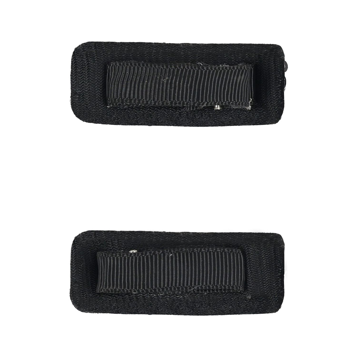 Girls Black Sequin Hairclips ( 2-Pack ), 1, hi-res