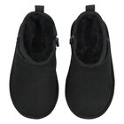 Younger Black Classic Ultra Mini Suede Boots, 3, hi-res