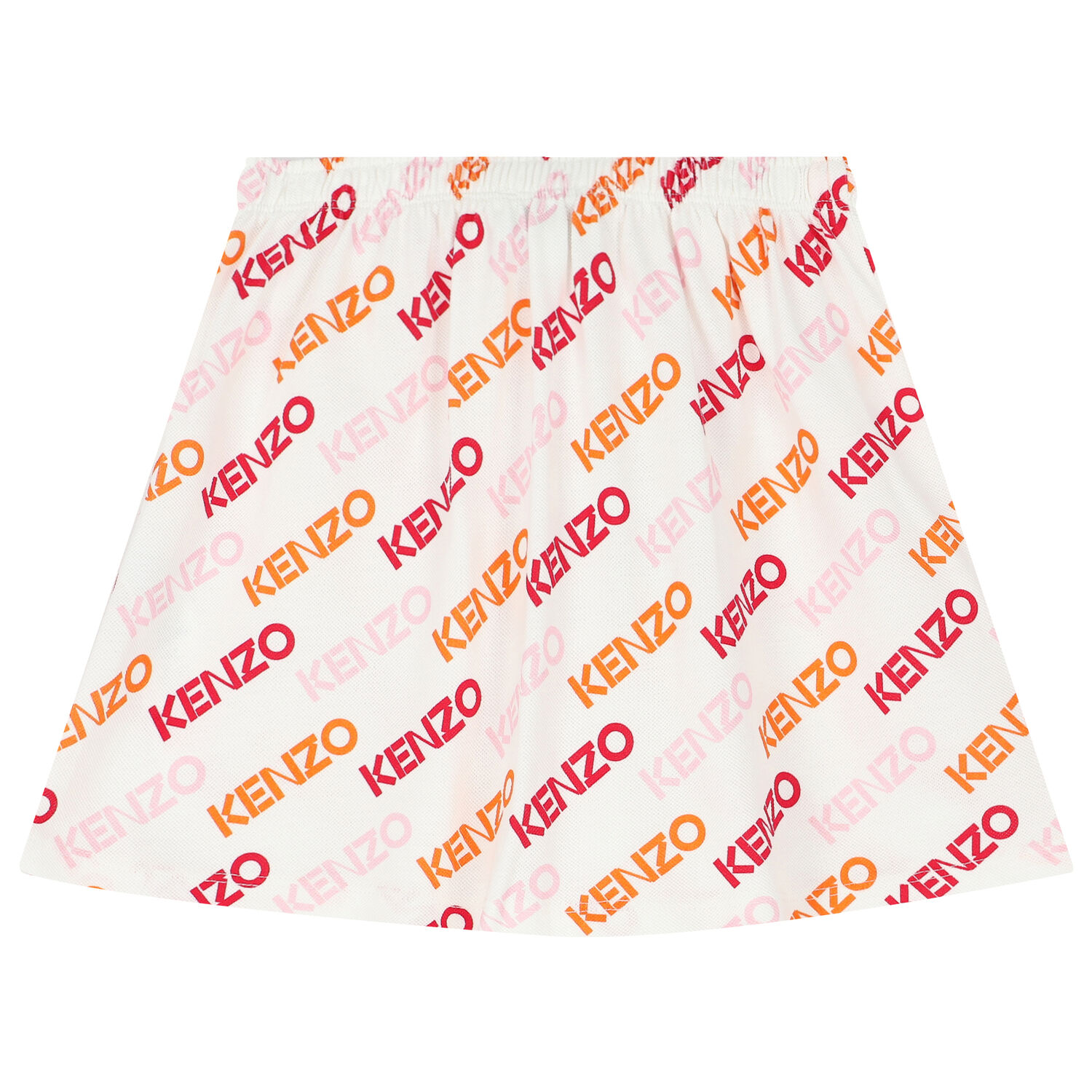 Girls White Logo Skirt, 1, hi-res image number null