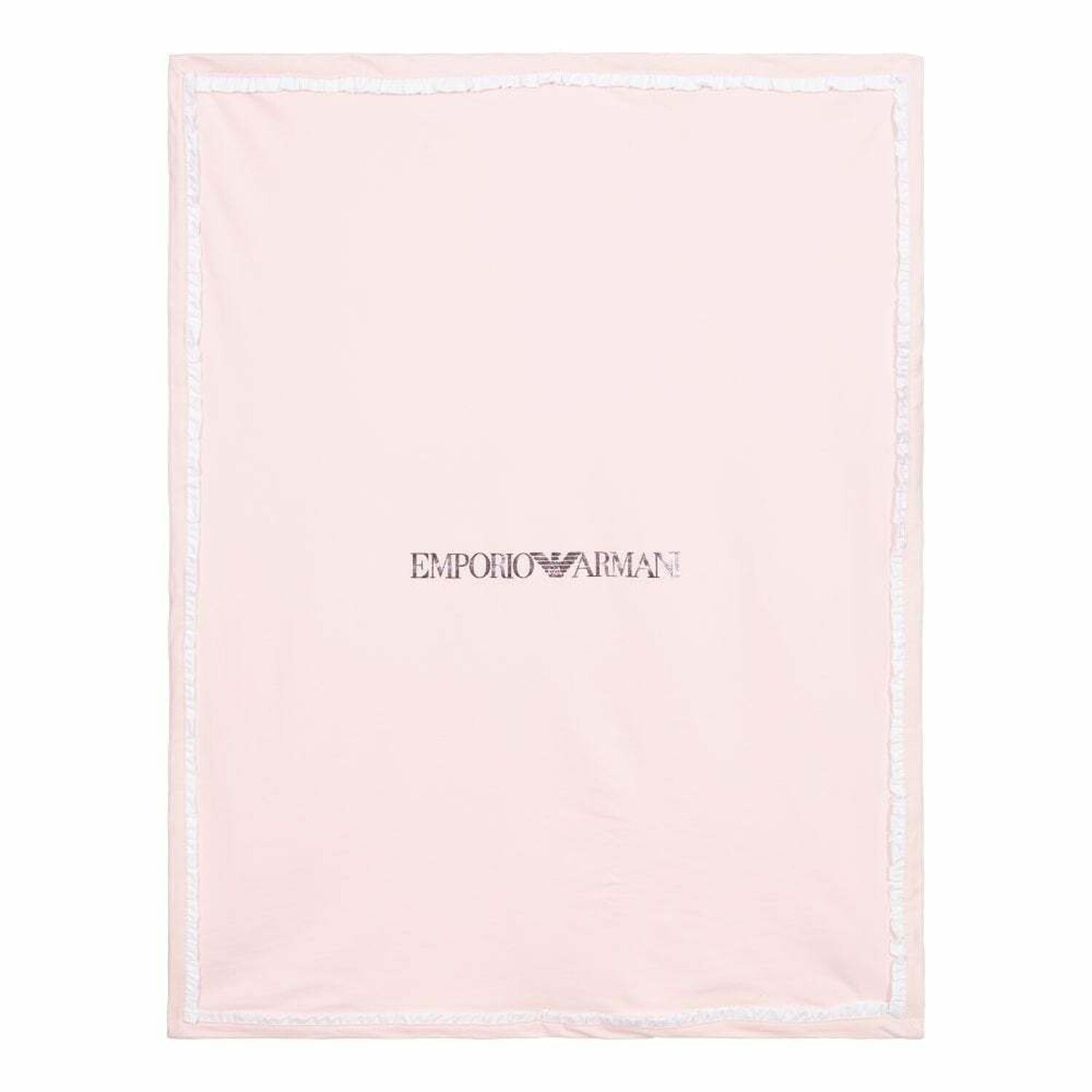 Baby Girls Pink Logo Blanket, 1, hi-res