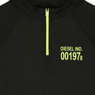 Boys Black Logo Sweatshirt, 1, hi-res