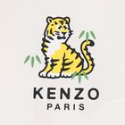 Younger Ivory Tiger Logo Long Sleeve Top, 1, hi-res