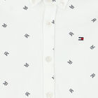 Boys White Logo Shirt, 1, hi-res