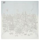 Paris Baby Swaddle Carré Blanket, 1, hi-res