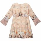 Girls Pink & Ivory Dress, 1, hi-res