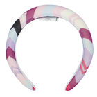 Girls Purple & Pink Zigzag Headband, 2, hi-res