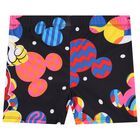 Boys Black Mickey Mouse Disney Swim Shorts, 1, hi-res