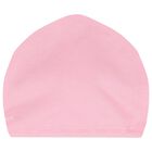 Baby Girls Pink Logo Babygrow Set, 1, hi-res