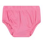 Baby Girls Pink Logo Dress Set, 3, hi-res