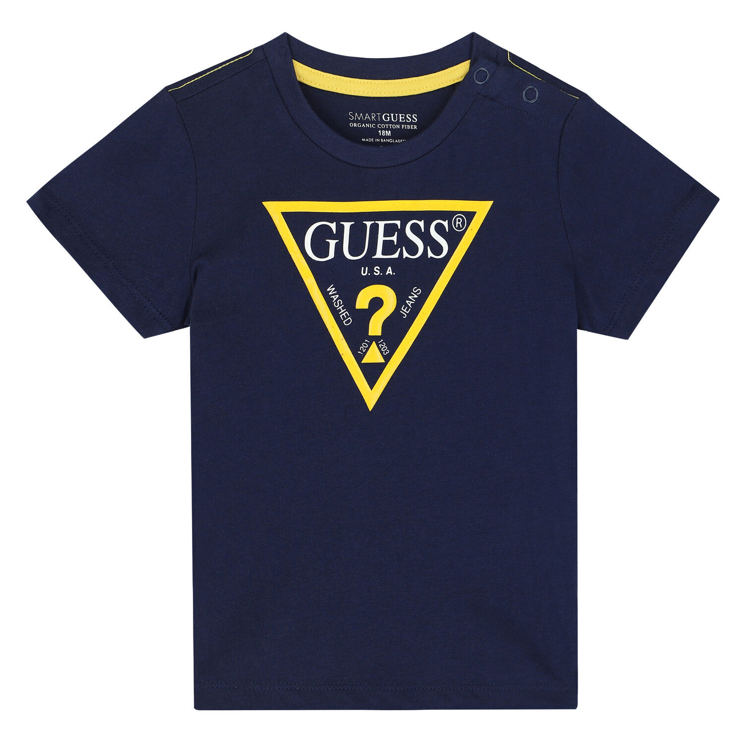 Boys Navy Logo T-Shirt, 4, hi-res