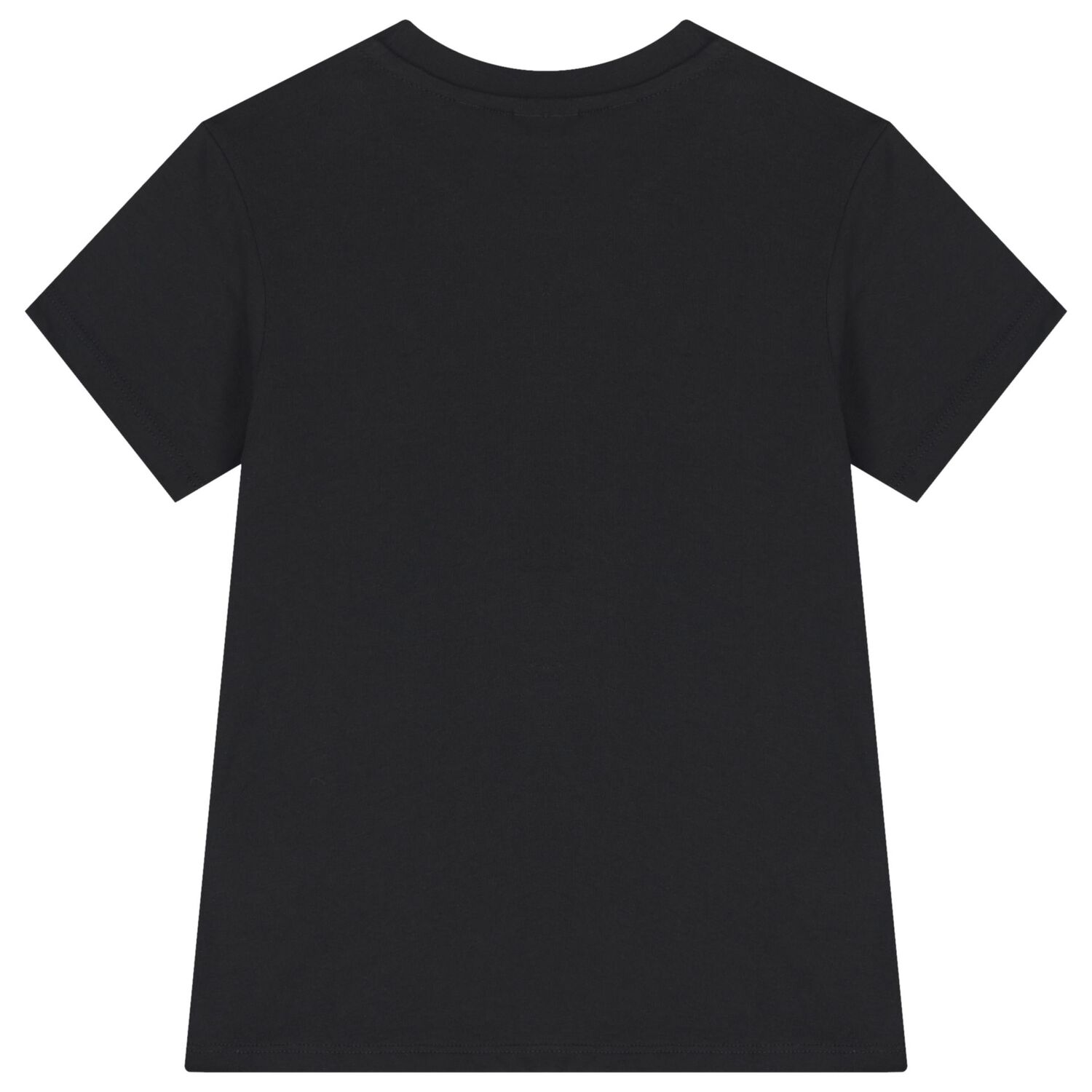Boys Black Logo T-Shirt, 2, hi-res image number null