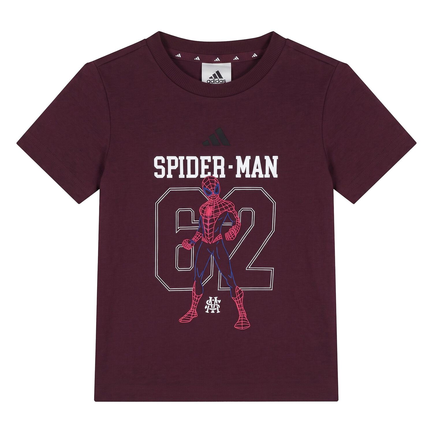 Younger Boys Burgundy & Black Spider-Man Marvel Shorts Set, 1, hi-res