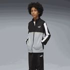 Boys Black & Grey Logo Tracksuit, 1, hi-res