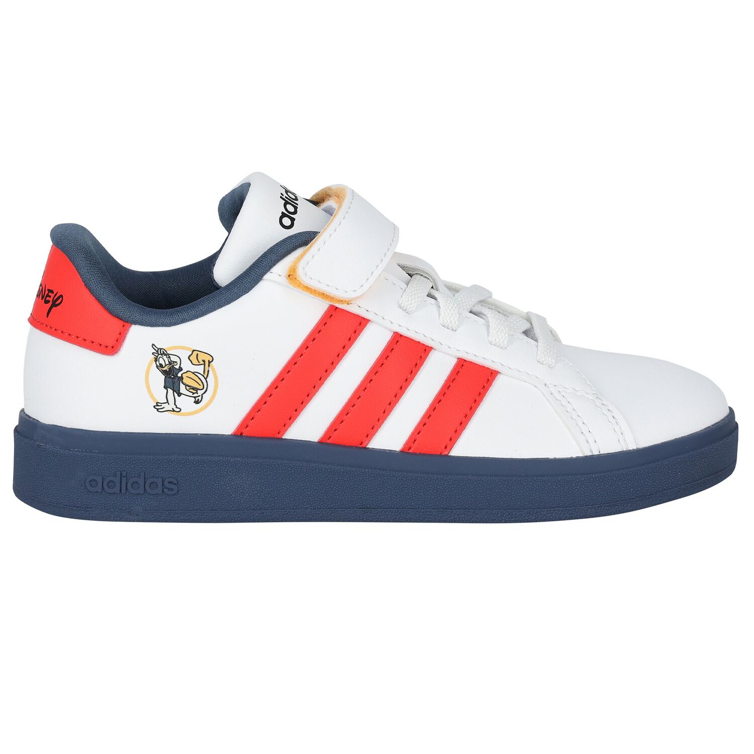 White & Blue Daisy Duck Trainers, 1, hi-res image number null