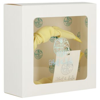 Girls Yellow Crepe Headband