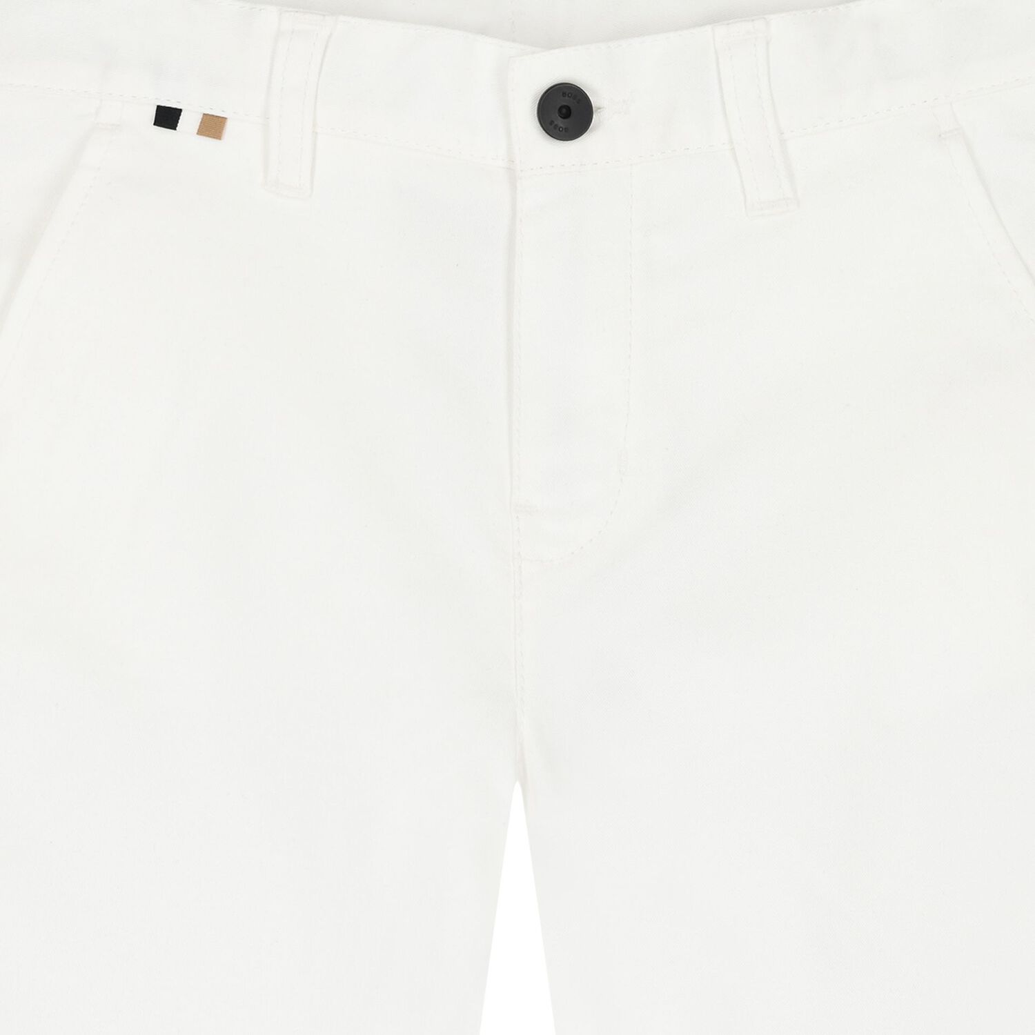 Boys White Shorts, 1, hi-res