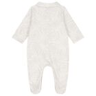 Ivory & Beige Barocco Babygrow Gift Set, 1, hi-res
