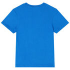 Boys Blue Logo T-Shirt, 10, hi-res