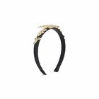 Girls Black Butterfly Headband, 1, hi-res