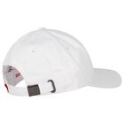 Boys White Logo Cap, 4, hi-res