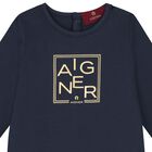 Boys Navy Blue & Gold Babygrow, Hat & Bib Gift Set, 1, hi-res