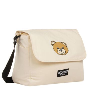 Beige Teddy Bear Baby Changing Bag