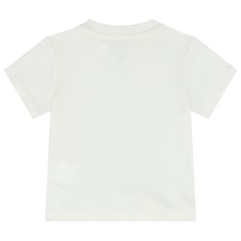 Baby Boys White Polo Bear T-Shirt