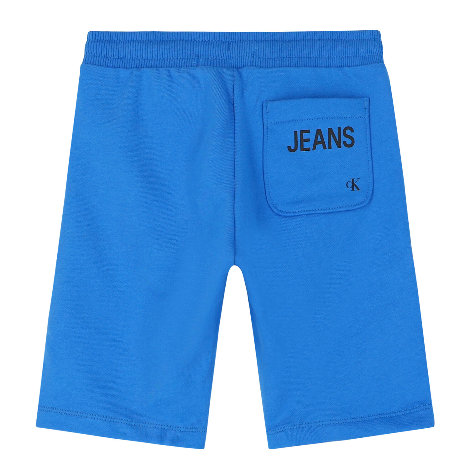 Boys Blue Logo Shorts, 1, hi-res